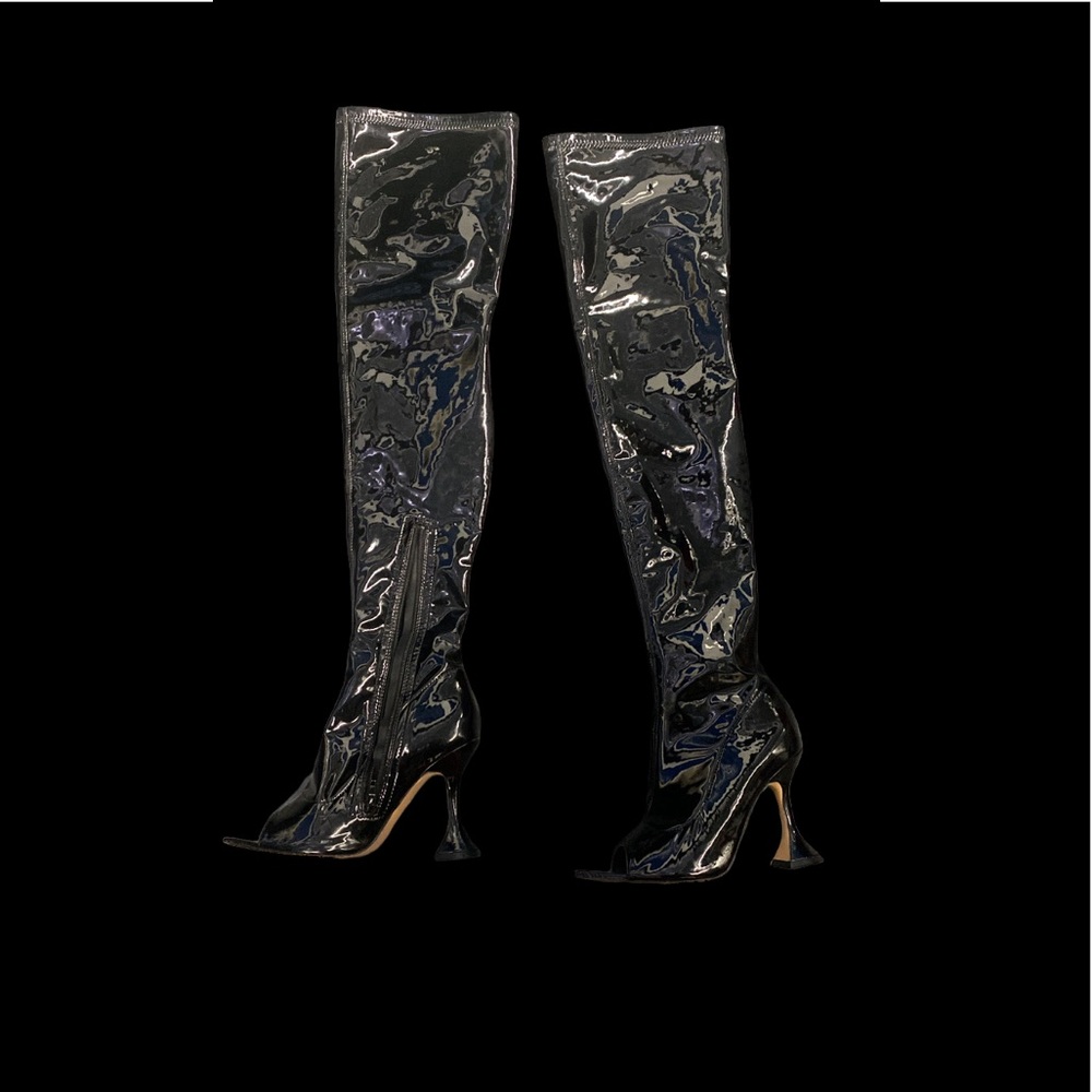 EGO - Black Patent Leather boots